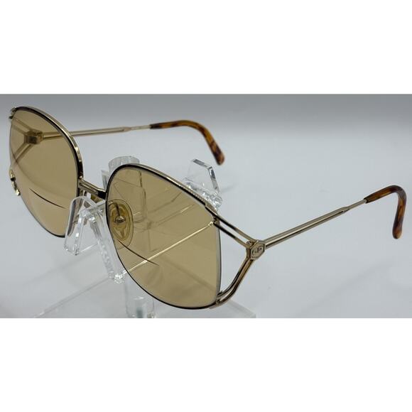Dior Accessories - Christian Dior Aviator Sunglasses Gold Frame Brown Lens Austria 2599